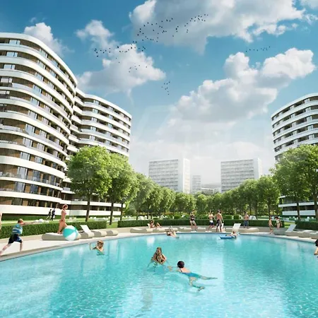 красив с целогодишен топъл басейн и джакузи Apartment Varna